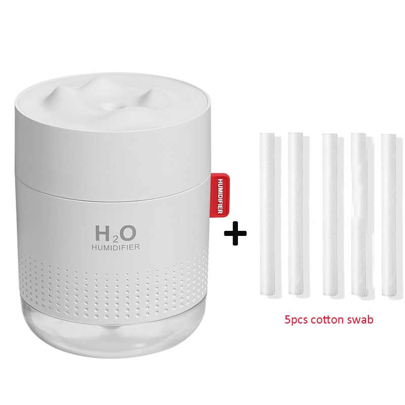 Wireless Air Humidifier USB Portbale Aroma Diffuser 2000mAh Battery Rechargeable Umidificador Essential Oil Humidificador