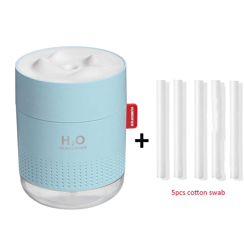 Wireless Air Humidifier USB Portbale Aroma Diffuser 2000mAh Battery Rechargeable Umidificador Essential Oil Humidificador